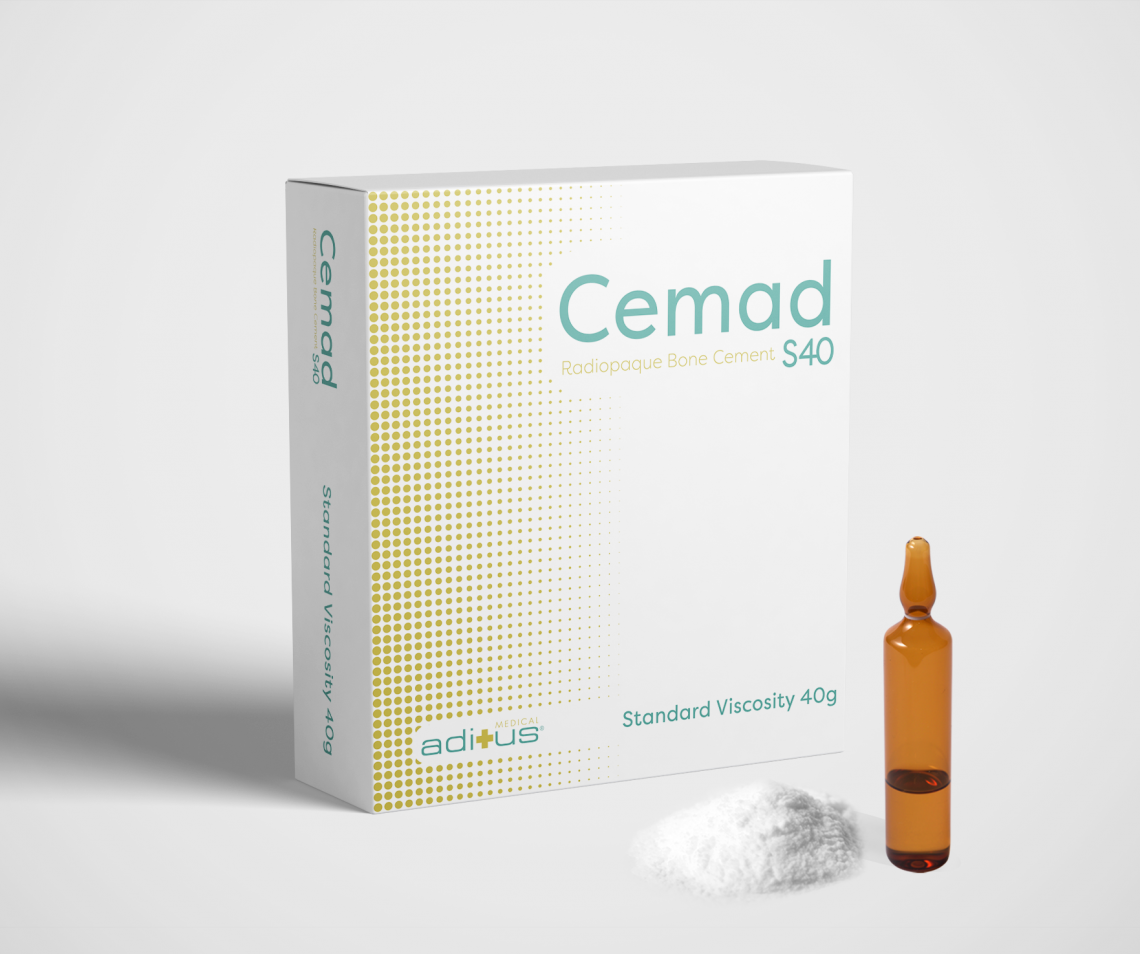 CemadS40 STANDARD VISCOSITY BONE CEMENT ADITUS